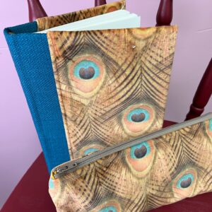 Velvet Peacock Stationery Set