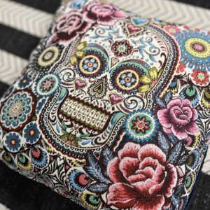 Mexican Day of the Dead Cushion