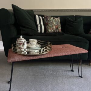 Orange Foldy Footstool